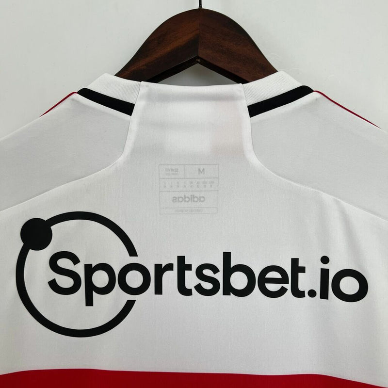 Camisa São Paulo I 2023/2024 Torcedor Masculina - Branco