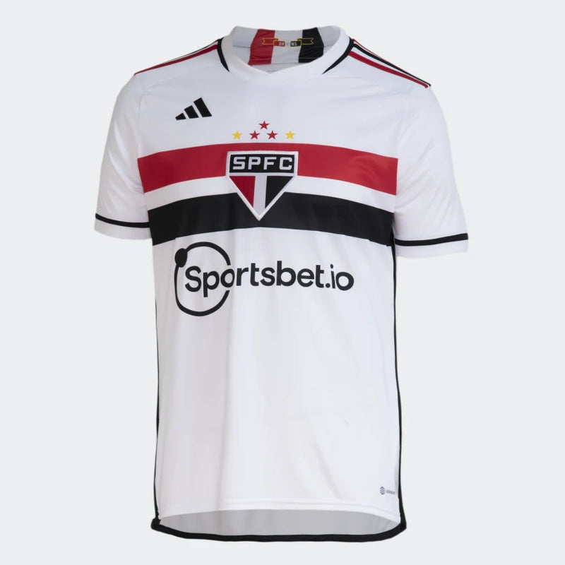 Camisa São Paulo I 2023/2024 Torcedor Masculina - Branco