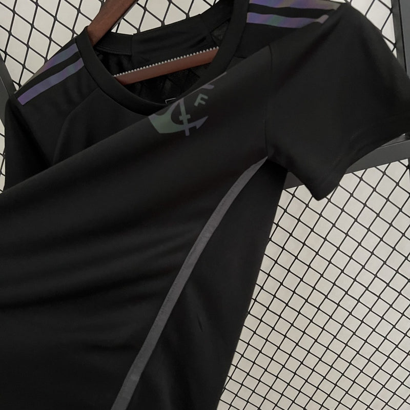 Camisa Flamengo III 2023/2024 Torcedor Feminina - Preta