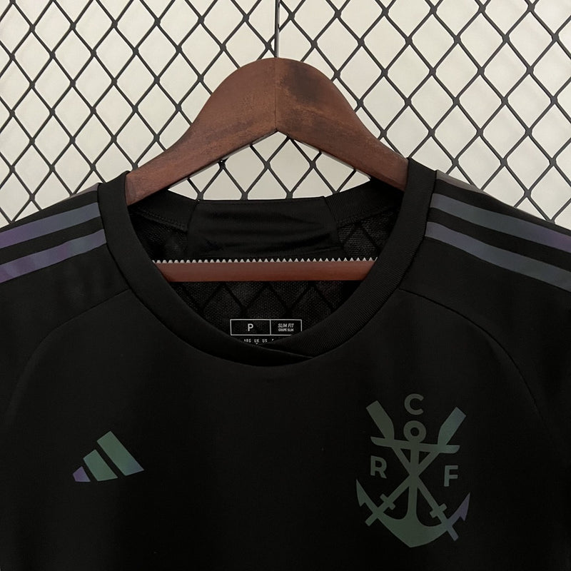 Camisa Flamengo III 2023/2024 Torcedor Feminina - Preta