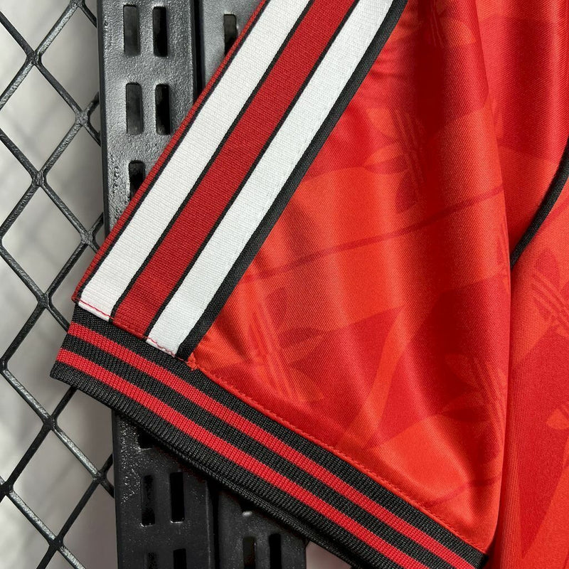 Camisa Retrô Flamengo Lifestyler 2024/25 Torcedor Masculina - Vermelha