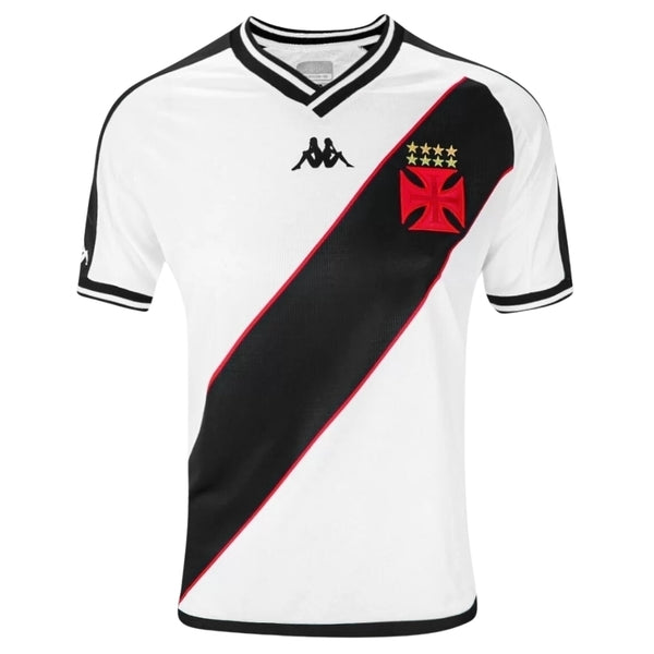 Camisa Vasco da Gama II 2024/2025 Torcedor Masculina - Branca e Preta