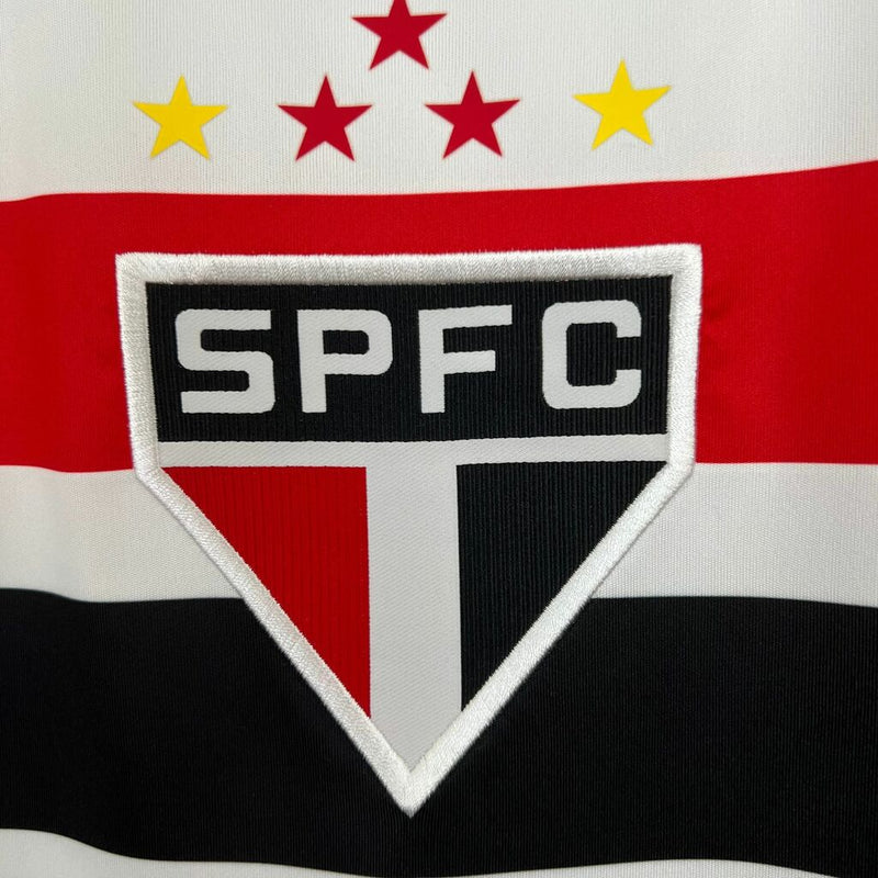 Camisa São Paulo I 2023/2024 Torcedor Masculina - Branco