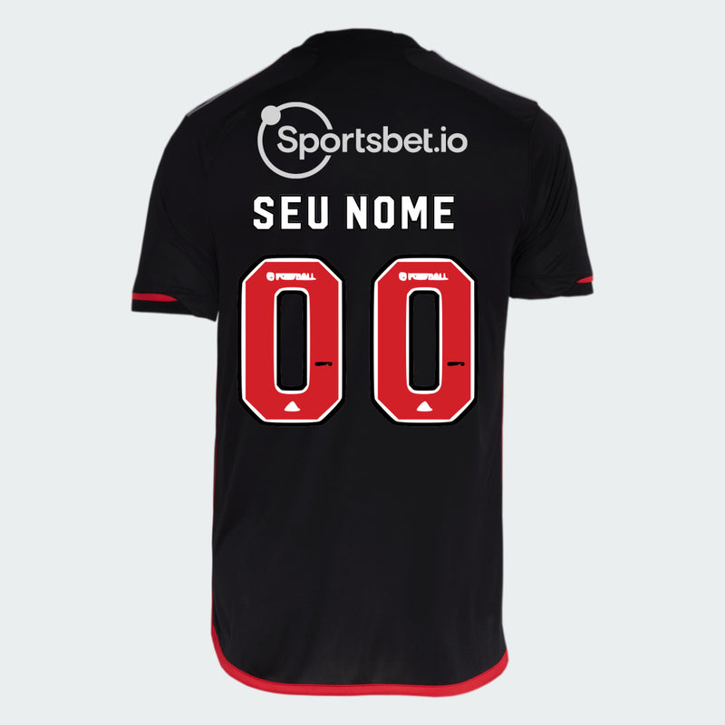 Camisa São Paulo III 2023/2024 Torcedor Masculina - Preta