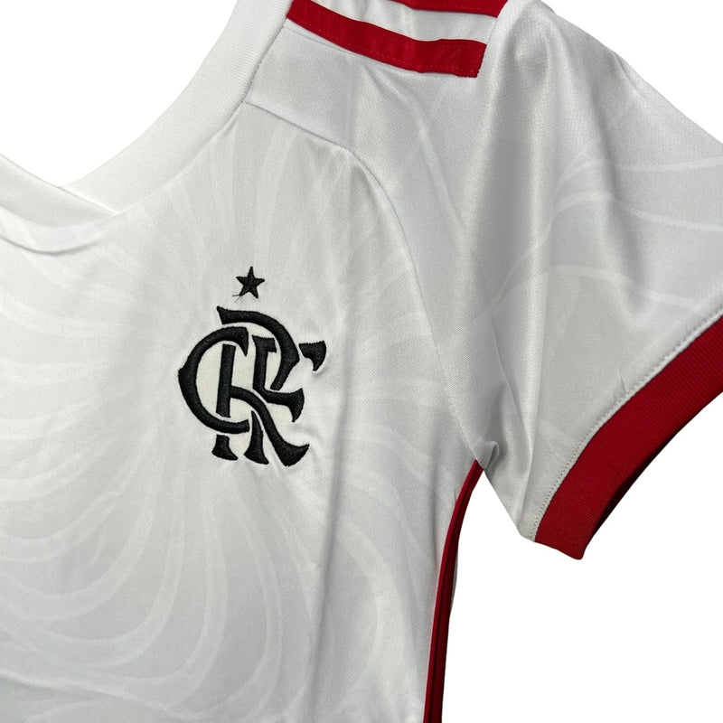 Camisa Flamengo II 2024/25 Torcedor Feminina - Branca