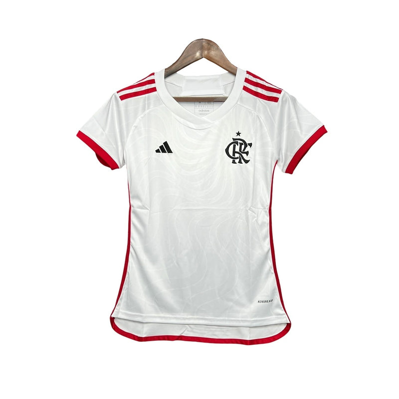 Camisa Flamengo II 2024/25 Torcedor Feminina - Branca